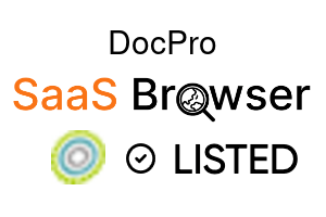DocPro - SaaS Browser Verified Badge