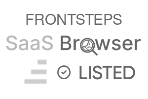 FRONTSTEPS - SaaS Browser Verified Badge
