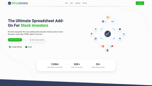 Wisesheets Screenshot