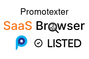 Promotexter - SaaS Browser Verified Badge