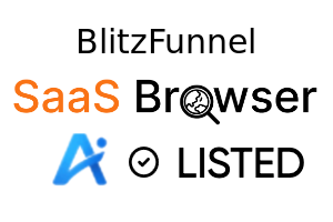 BlitzFunnel - SaaS Browser Verified Badge