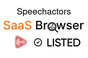 Speechactors - SaaS Browser Verified Badge