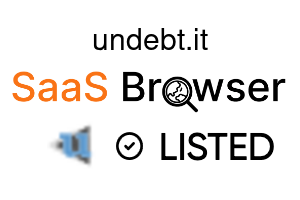 undebt.it - SaaS Browser Verified Badge