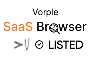 Vorple - SaaS Browser Verified Badge