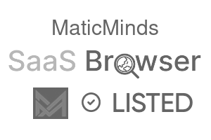 MaticMinds - SaaS Browser Verified Badge