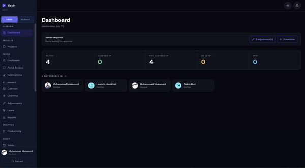 Tickin Screenshot 1
