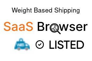 Weight Based Shipping - SaaS Browser Verified Badge