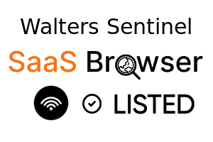 Walters Sentinel - SaaS Browser Verified Badge