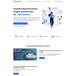 DevDiggers Screenshot