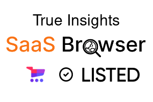 True Insights - SaaS Browser Verified Badge