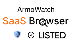ArmoWatch - SaaS Browser Verified Badge
