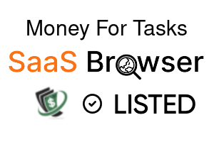 Money For Tasks - SaaS Browser Verified Badge