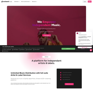 Unchained Music Screenshot