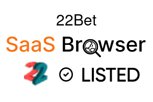 22Bet - SaaS Browser Verified Badge