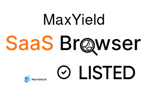 MaxYield - SaaS Browser Verified Badge