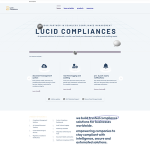 Lucid Compliances Screenshot