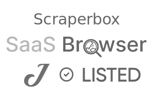 Scraperbox - SaaS Browser Verified Badge