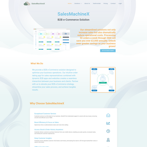 SalesMachineX Screenshot