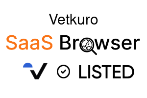 Vetkuro - SaaS Browser Verified Badge