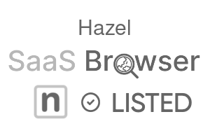 Hazel - SaaS Browser Verified Badge