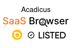 Acadicus - SaaS Browser Verified Badge