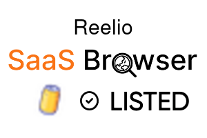 Reelio - SaaS Browser Verified Badge
