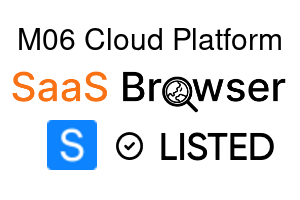 M06 Cloud Platform - SaaS Browser Verified Badge