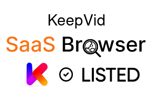 KeepVid - SaaS Browser Verified Badge