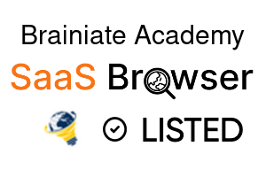 Brainiate Academy - SaaS Browser Verified Badge