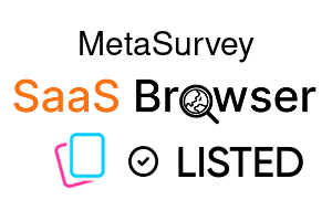 MetaSurvey - SaaS Browser Verified Badge