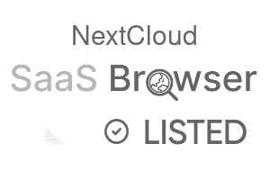NextCloud - SaaS Browser Verified Badge