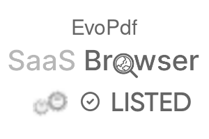 EvoPdf - SaaS Browser Verified Badge