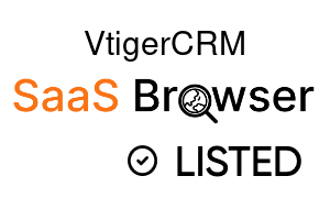 VtigerCRM - SaaS Browser Verified Badge