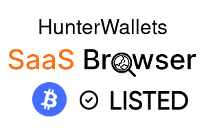 HunterWallets - SaaS Browser Verified Badge