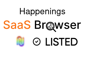 Happenings - SaaS Browser Verified Badge