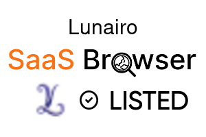Lunairo - SaaS Browser Verified Badge