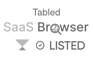 Tabled - SaaS Browser Verified Badge