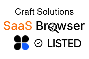 Craft Solutions - SaaS Browser Verified Badge