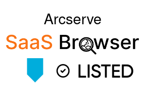 Arcserve - SaaS Browser Verified Badge