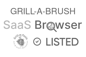 GRILL-A-BRUSH - SaaS Browser Verified Badge