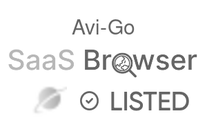 Avi-Go - SaaS Browser Verified Badge