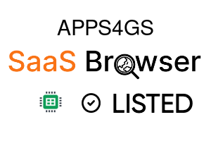 APPS4GS - SaaS Browser Verified Badge