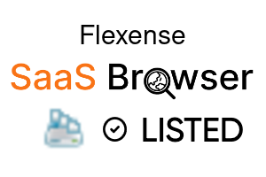 Flexense - SaaS Browser Verified Badge