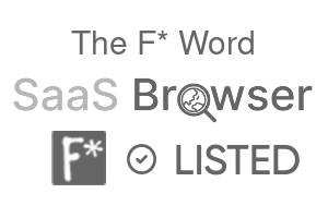 The F* Word - SaaS Browser Verified Badge