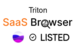 Triton - SaaS Browser Verified Badge