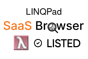 LINQPad - SaaS Browser Verified Badge