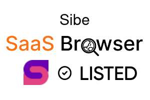 Sibe - SaaS Browser Verified Badge