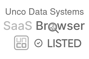 Unco Data Systems - SaaS Browser Verified Badge