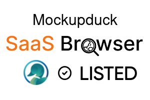 Mockupduck - SaaS Browser Verified Badge