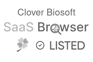 Clover Biosoft - SaaS Browser Verified Badge